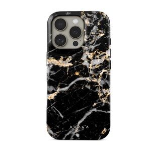 Burga Make A Wish gold marble cell phone case iPhone 14 Pro